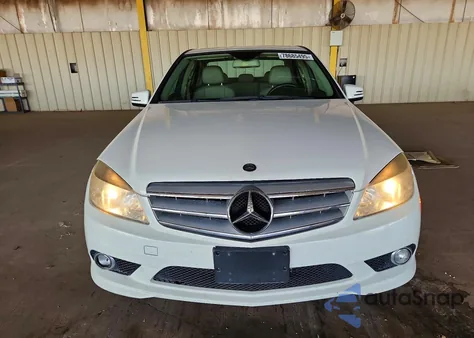 2010 Mercedes-Benz C 300 from USA, damaged, VIN WDDGF5EB2AR117599